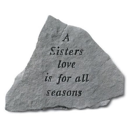 Kay Berry Inc Kay Berry- Inc. 67220 A Sisters Love Is For All Seasons - Memorial - 14.5 Inches x 12.75 Inches 67220